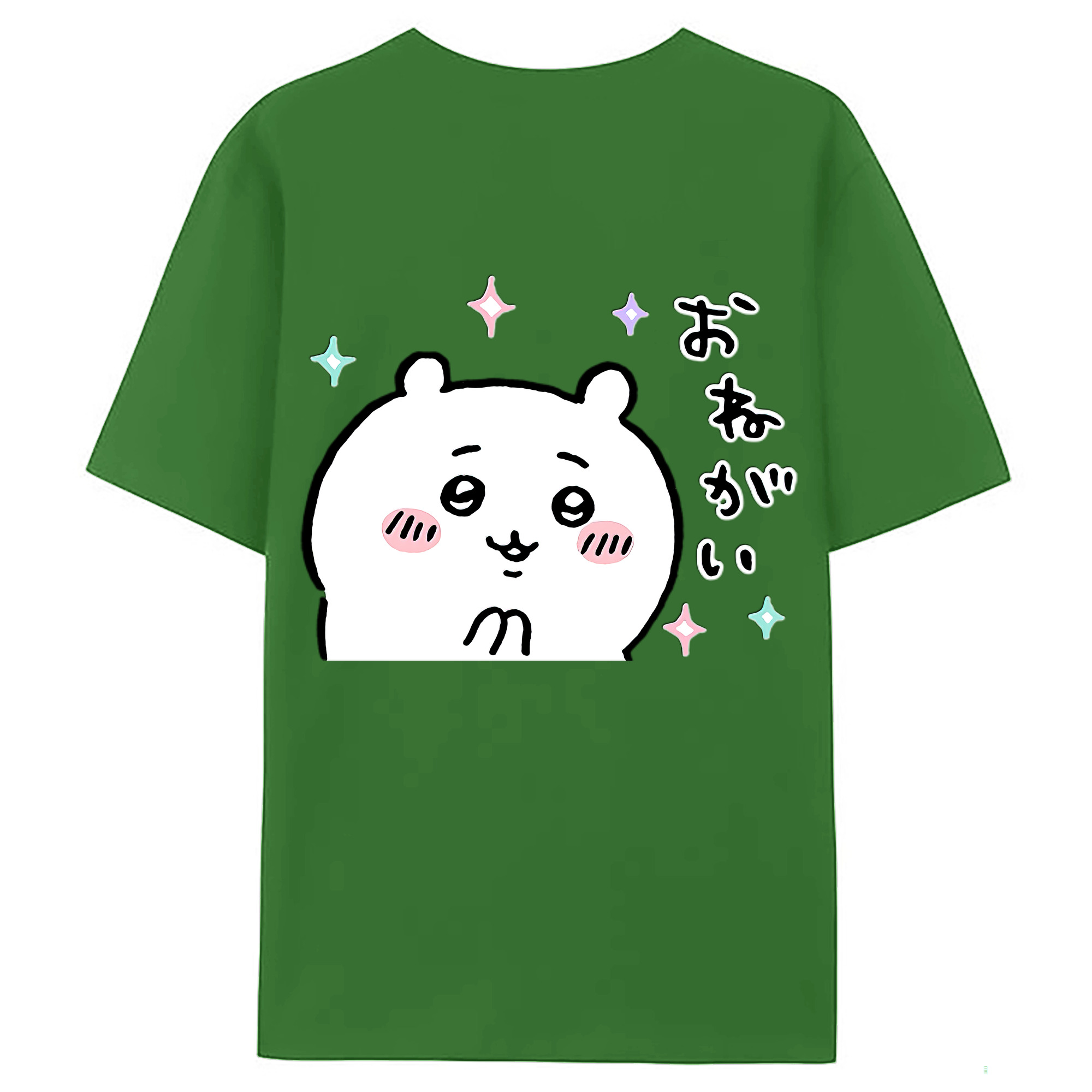 （画像用） ちいかわ ちいかわ Chii-kawa chiikawa レディース半袖Tシャツ(バックプリント)